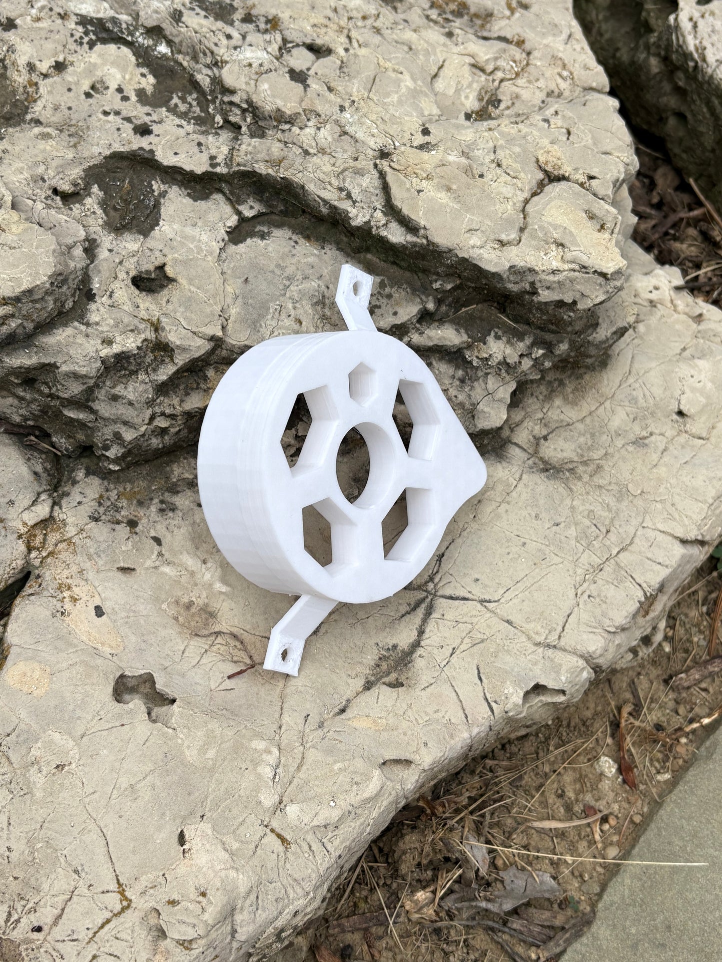 White Talaria XXX Motor Cover